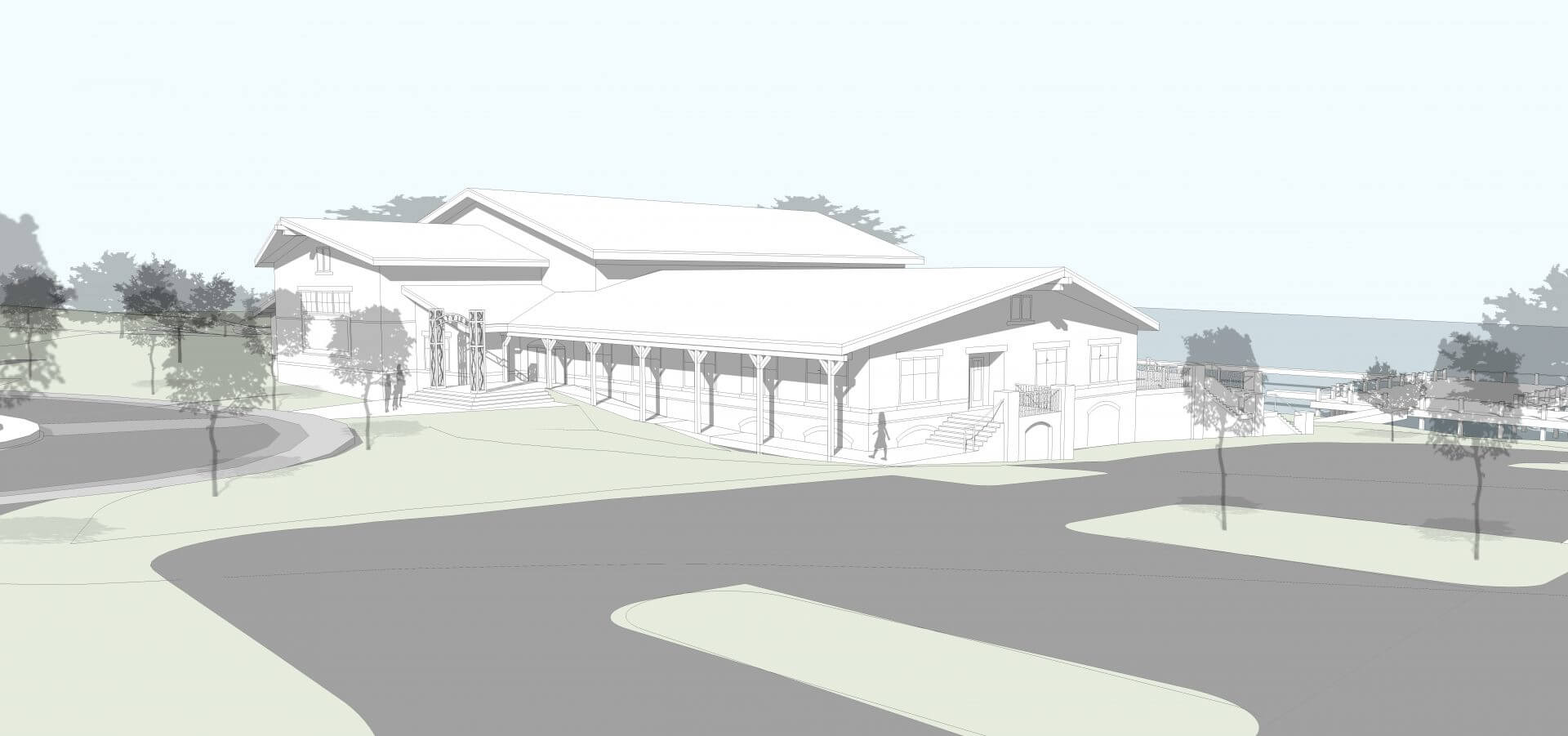 Bayview Community Resource Center Rendering Arial